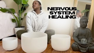 PARASYMPATHETIC NERVOUS SYSTEM HEALING SOUND BATH MEDITATION [upl. by Herra854]