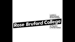 My Rose Bruford  Peer Productions Audition Experience [upl. by Casmey]