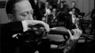 Jascha Heifetz plays Tchaikovsky Violin Concerto 1st mov [upl. by Yoreel]