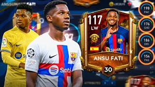 BEST DRIBBLER ANSU FATI MAX RATED H2H GAMEPLAY AND REVIEW [upl. by Audrey]