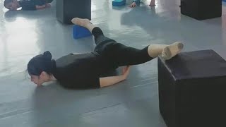 A painful flexibility training course for dance majors [upl. by Michelsen410]