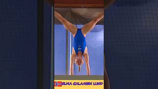 Stunning HandStand🔥But Terrible Dive  Womens 10m Diving Platform diving shorts [upl. by Bette943]