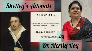 Shelley Adonais [upl. by Hollah]