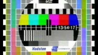 TV2 Danmark testbild  Hadsten [upl. by Nyvrem]