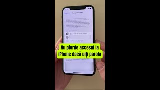 Cum te asiguri că nu pierzi accesul la iPhone dacă uiți parola  shorts [upl. by Brey]