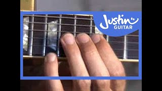 Sweet Child O Mine 1of3  JustinGuitar Original Lessons JGTRSweetChild [upl. by Carri]