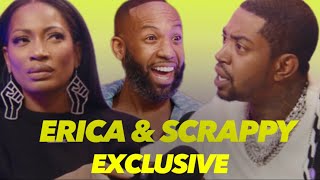 Erica addresses Diamonds claims of being w married man are Scrappy and Erica BACK together [upl. by Einnel]