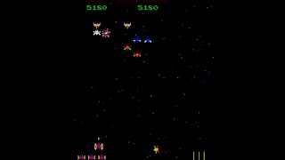 Galaxian Arcade Longplay 1981 [upl. by Ecinahs]