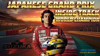 AYRTON SENNA WORLD CHAMPION INSIDE TRACK JAPAN [upl. by Llehsyt]