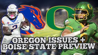 Whats WRONG with Oregon  Boise State PREVIEW feat ScoopDuckOn3   B1G Nation Segment [upl. by Airom73]