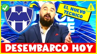 🚨🔥 ¡RAYADOS SORPRENDIÓ A TODOS ¡NUEVO ENTRENADOR DESEMBARCÓ NOTICIAS DE RAYADOS HOY [upl. by Adneral]