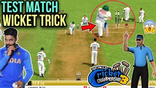 How To Take Wickets in WCC3 Test Match  WCC3 Me Test Match Me Wicket Kaise Le  WCC3 Bowling Tricks [upl. by Hnib]