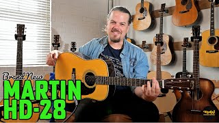 Experience the Legend New Martin HD28 Acoustic Guitar  InDepth Review  Nick Brightwell presents [upl. by Alimak]