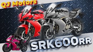 SRK600RR QJ Motor  China Bike Pero Inline 4 [upl. by Flagler]