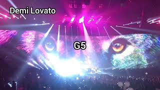 Demi Lovato Lionheart different final version vocal showcaseextra G5 [upl. by Millhon897]