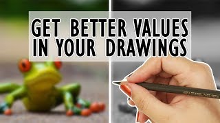 1 HACK for getting ACCURATE VALUES with your Colored Pencil Drawings [upl. by Anabella]