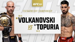 UFC 298 Alexander Volkanovski vs Ilia Topuria Highlights [upl. by Doniv413]