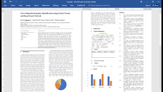 How to format research paper in Word [upl. by Anadal391]