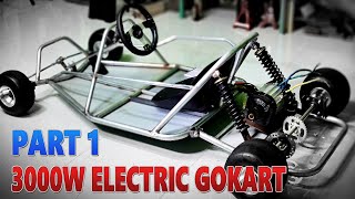 Build a 3000W Electric Go Kart at Home  v4  Part 1 [upl. by Serena]