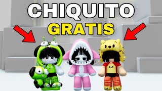 3 MANERAS DE COMO SER CHIQUITO GRATIS en ROBLOX 😍 2024 [upl. by Eislek]