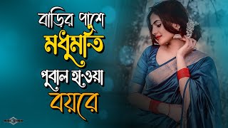 বাড়ির পাশে মধুমতি পুবাল হাওয়া বয়রে 😍 Barir Pashe Modhumoti NEW VERSION  Huge Studio  Ayna Ghor [upl. by Tremaine]