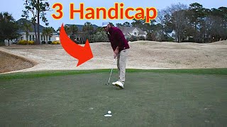 3 Handicap Golf  Shot by Shot  Front 9 Prestwick in Myrtle Beach [upl. by Anirroc]