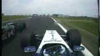 Montoya vs Klien Nürburgring 2004 [upl. by Arrek]