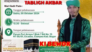 🔴 LIVE KI BEWOKKH MULYADI YUSUF SPDIWALIMATUS SAFAR DI PURY ARAYA CI KAMPAK [upl. by Revorg]