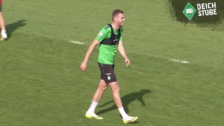 Tore satt Ducksch Keita und Co ballern sich für Darmstadt warm  so lief das WerderTraining [upl. by Affay]