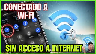 ESTOY CONECTADO A WIFI PERO SIN CONEXIÓN A INTERNET  7 SOLUCIÓNES 2023 [upl. by Obocaj]