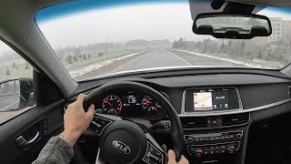 2019 Kia Optima SX Turbo  POV Test Drive Binaural Audio [upl. by Atteynek]