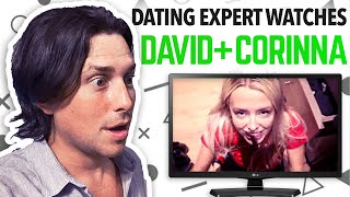 Dating Expert Reacts to DAVID DOBRIK and CORINNA KOPF [upl. by Otsirc]