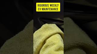 Rigorous Weekly EV Maintenance evs maintenance [upl. by Cutlerr]