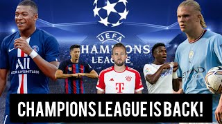 The Champions League is back matches schedules and Round of 16 dates food championsleague [upl. by Nerissa12]