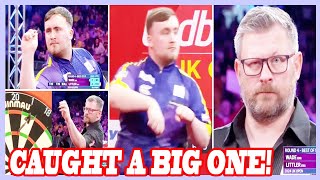 James Wade’s reaction to Luke Littler reeling in huge 170 finish has fans in hysterics [upl. by Anaehs]