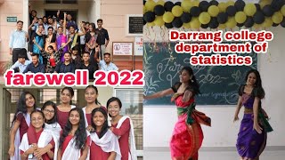 Farewell 2022  Darrang college Tezpur  department of statistics [upl. by Brittni]