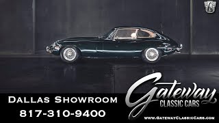 1969 Jaguar E Type 22 Coupe XKE Series II  Gateway Classic Cars of Dallas 1000 [upl. by Annaeg]