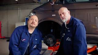 The MEYLE Mechanics Replacing defective shock absorbers [upl. by Ymia812]