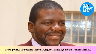 Leave politics and open a church Sengezo Tshabangu mocks Nelson Chamisa [upl. by Ailatan]