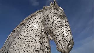 The Kelpies scotland kelpies tourism touristspot mustwatch [upl. by Nylodnew]