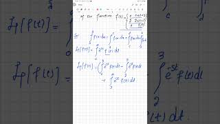 VIDEO 05❤️❤️UNIT02 BSC BS MSC MATHEMATICS AND ENGINEERING EXERCISE ON LAPLACE TRANSFORM [upl. by Berghoff]