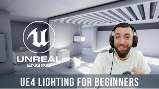 Unreal Engine Lighting Tutorial  Global Illumination amp CPU Lightmass [upl. by Sharia920]