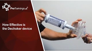 How Effective is the Dechoker device [upl. by Ahseined]