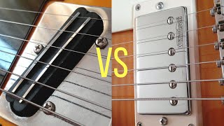 Hot Rail vs Regular Humbucker Comparison  Demo For Metal [upl. by Naesar]