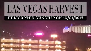 Las Vegas Harvest Helicopter Gunship Attacking Crowd [upl. by Carmita459]