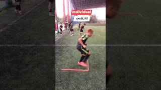 Agility Drills for Youth Football shorts shortsvideo shortfeed agility football trainalone [upl. by Alathia979]