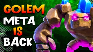 The SUDDEN Rise of Golem in Clash Royale [upl. by Nonek136]