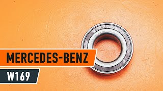 Changer roulement roues avant MERCEDESBENZ A W169 TUTORIEL  AUTODOC [upl. by Airdnaz]