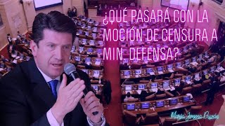 ¿Qué pasará con la moción de censura al ministro de Defensa Diego Molano  María Jimena Duzán [upl. by Helsie]