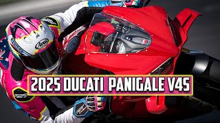 2025 Ducati Panigale V4 S First Ride  Cycle News [upl. by Sorcim]